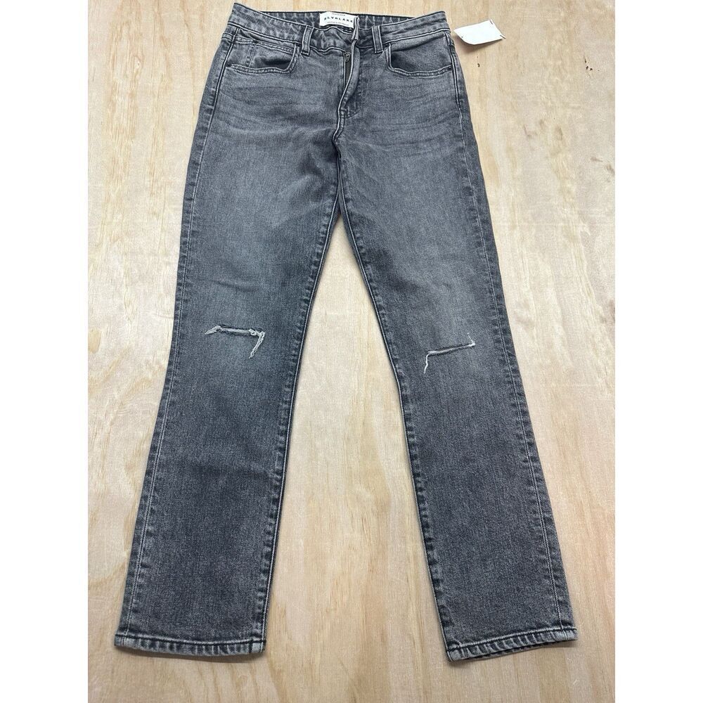 SLVRLAKE‎ “Lou Lou” Women London Jeans High Rise Size 26 Gray Cotton Blend